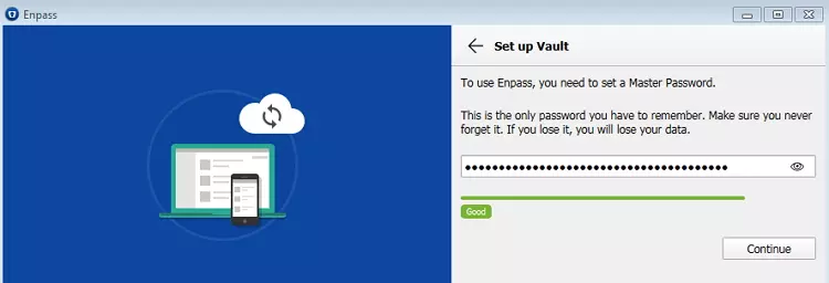 Enpass setup