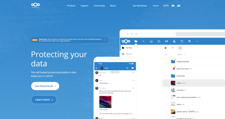 Nextcloud - Open source content collaboration platform