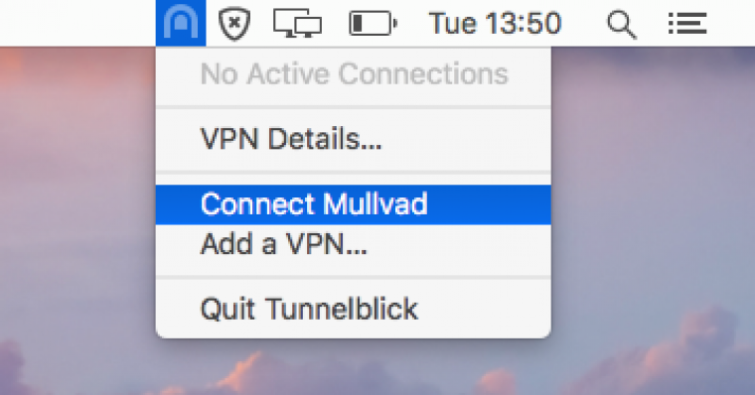 tunnelblick set dns server