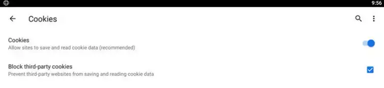 and slide this to turn off