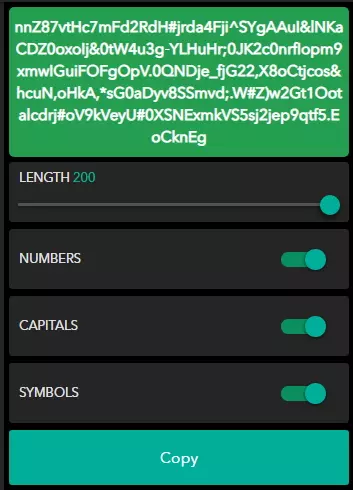 create passwords on Myki