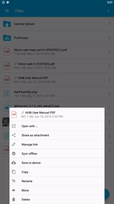 sync.com android app