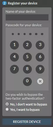 Intuitive Passcode