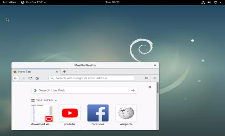 Debian Linux distro