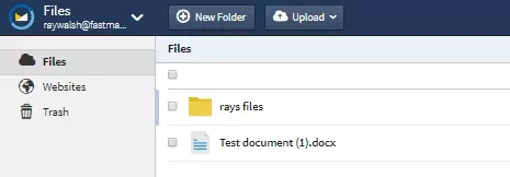 upload fastmail files