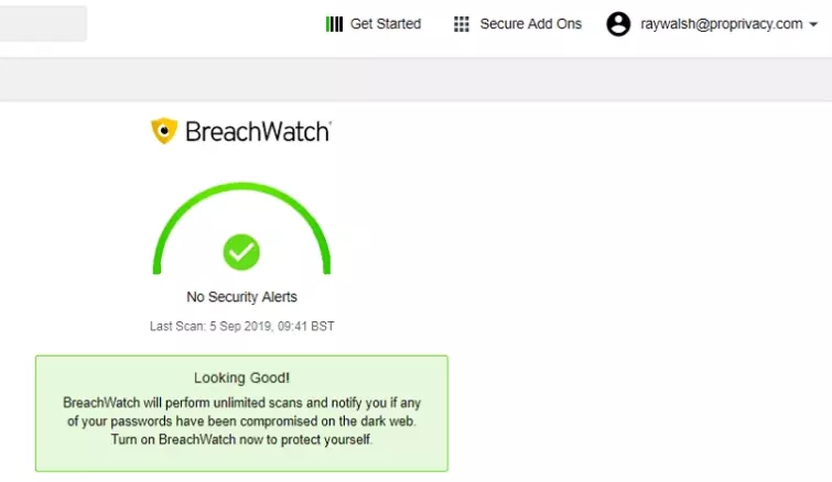 keeper's breach watch tool