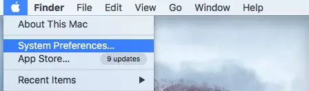 Mac system preferences