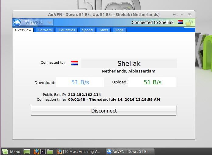 Client de GUI VPN Linux