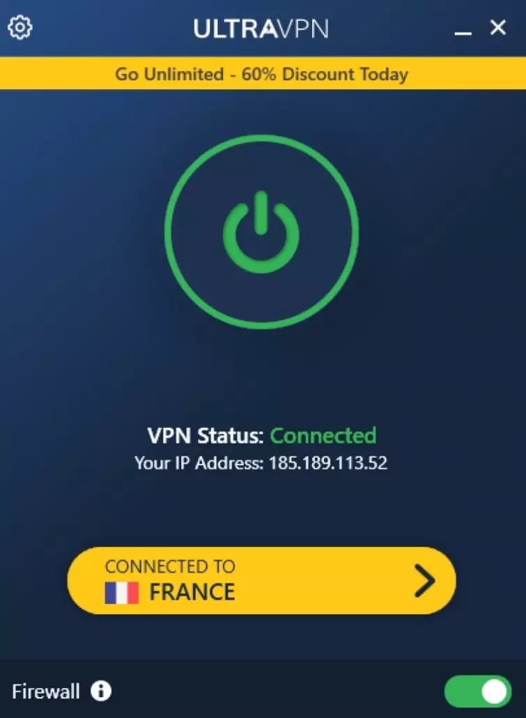 ultavpn connected