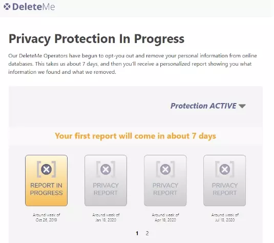 Privacy protection in progress