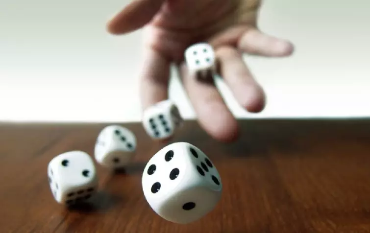 Rolling dice