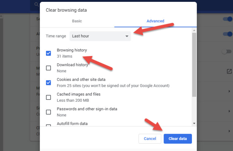 How To Delete Browsing History On Chrome 