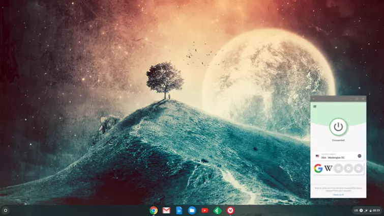 ExpressVPN on Chromebook