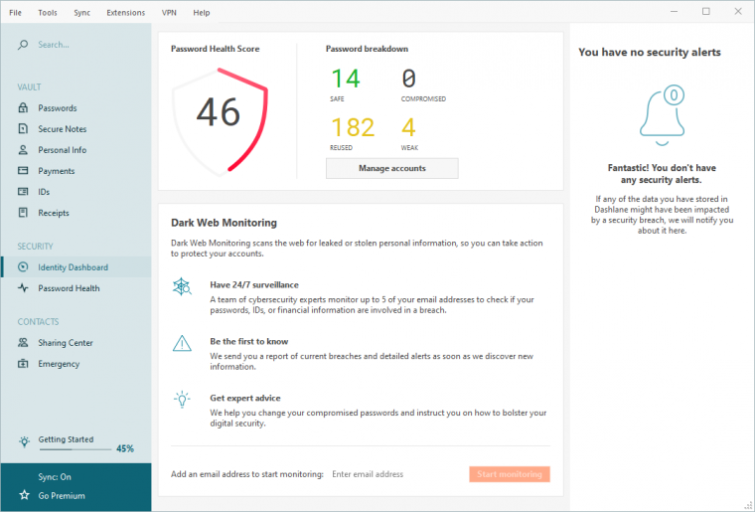 dashlane alternative free