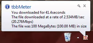 tbb 100mb without