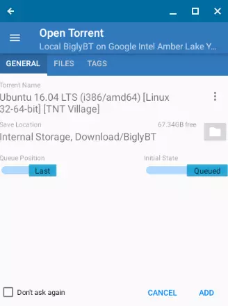 Torrent download on chromebook