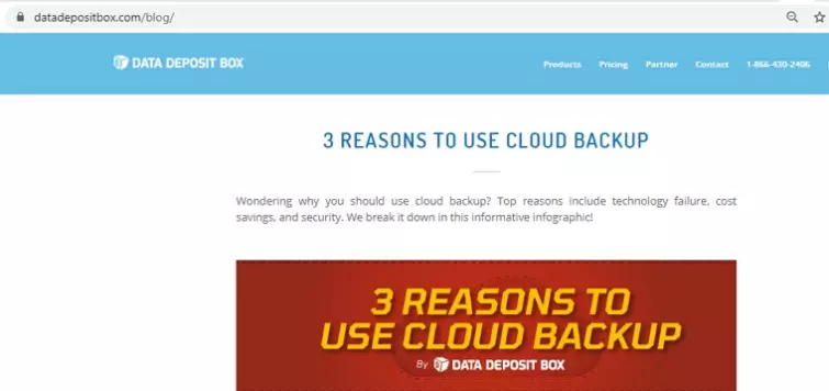 Data Deposit Box Blog