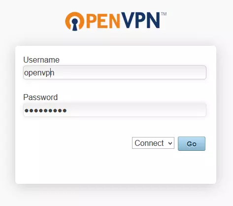 openvpn client login