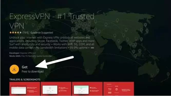 Get VPN on fire tv