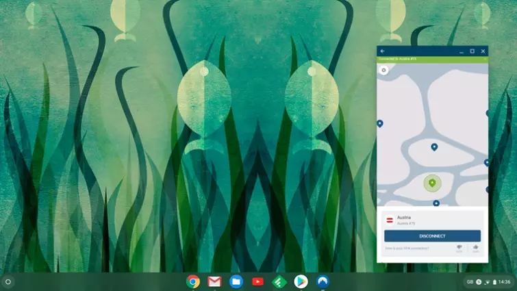 NordVPN on Chromebook