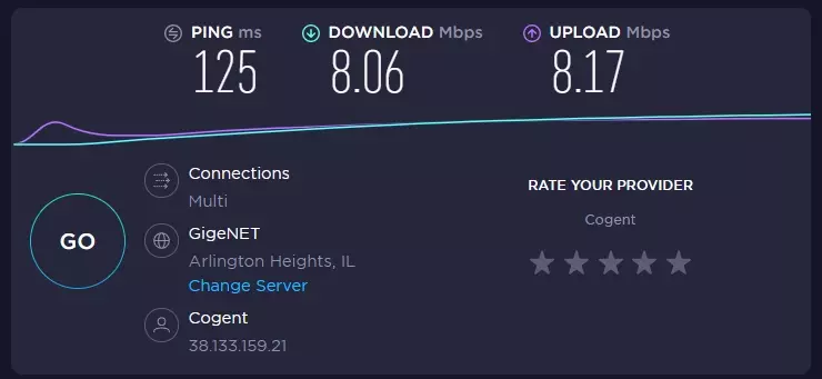 download speeds Arlington