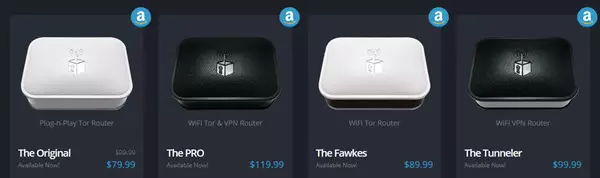 ルーター・ネットワーク機器 anonabox ORIGINAL PLUG-N-PLAY TOR ROUTER Anonabox Anonabox PRO Wi-Fi Tor & VPN Router - Internet