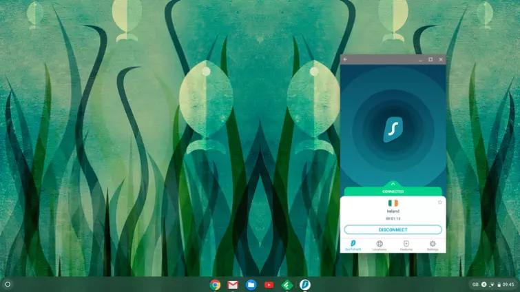 SurfShark on Chromebook