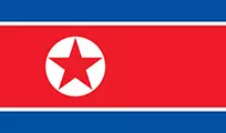 north korea flag