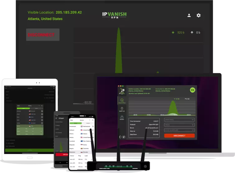 IPVanish on all devices