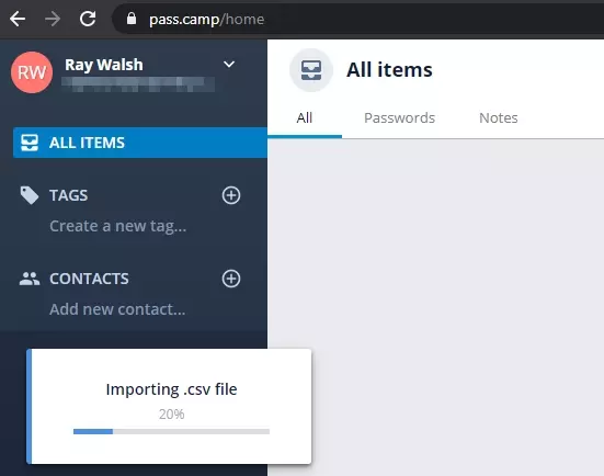 Importing CSV