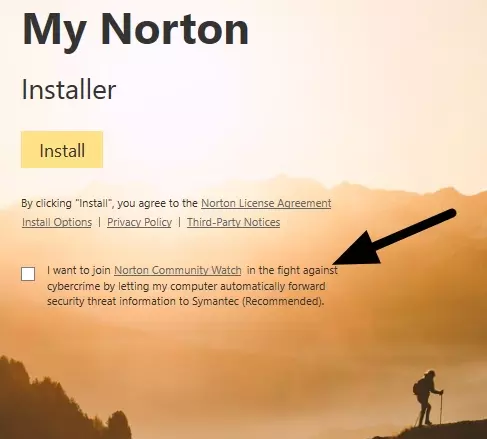 My Norton Installer