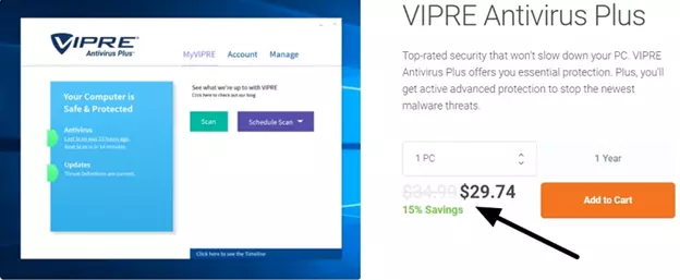 Vipre Antivirus plus