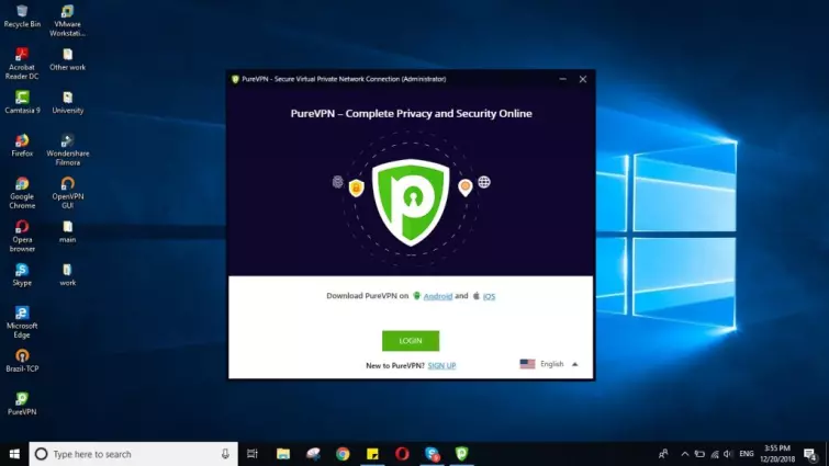 PureVPN Windows Client