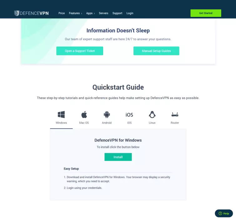 DefenceVPN download