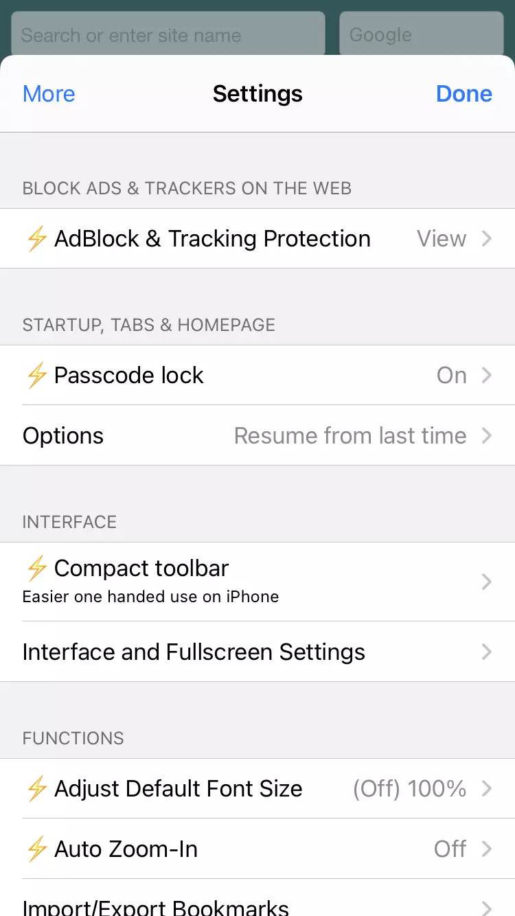 perfect browser settings menu Perfect browser settings menu