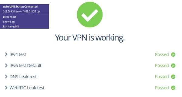 Test de fuite VPN