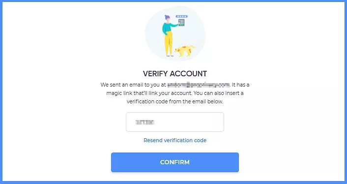 verify account