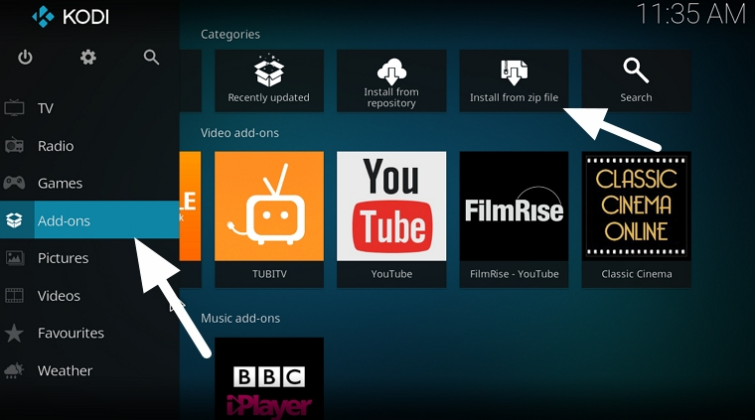 Kodi Addons