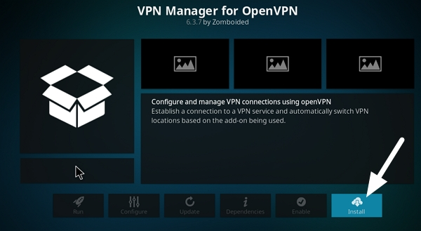 VPN manager for OpenVPN