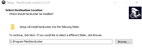 select file destination