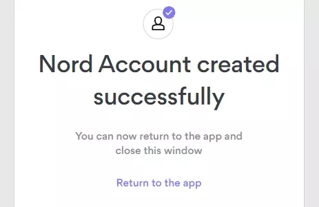 Nord account created