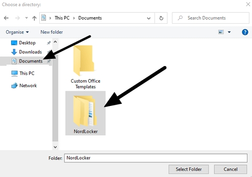documents on windows PC