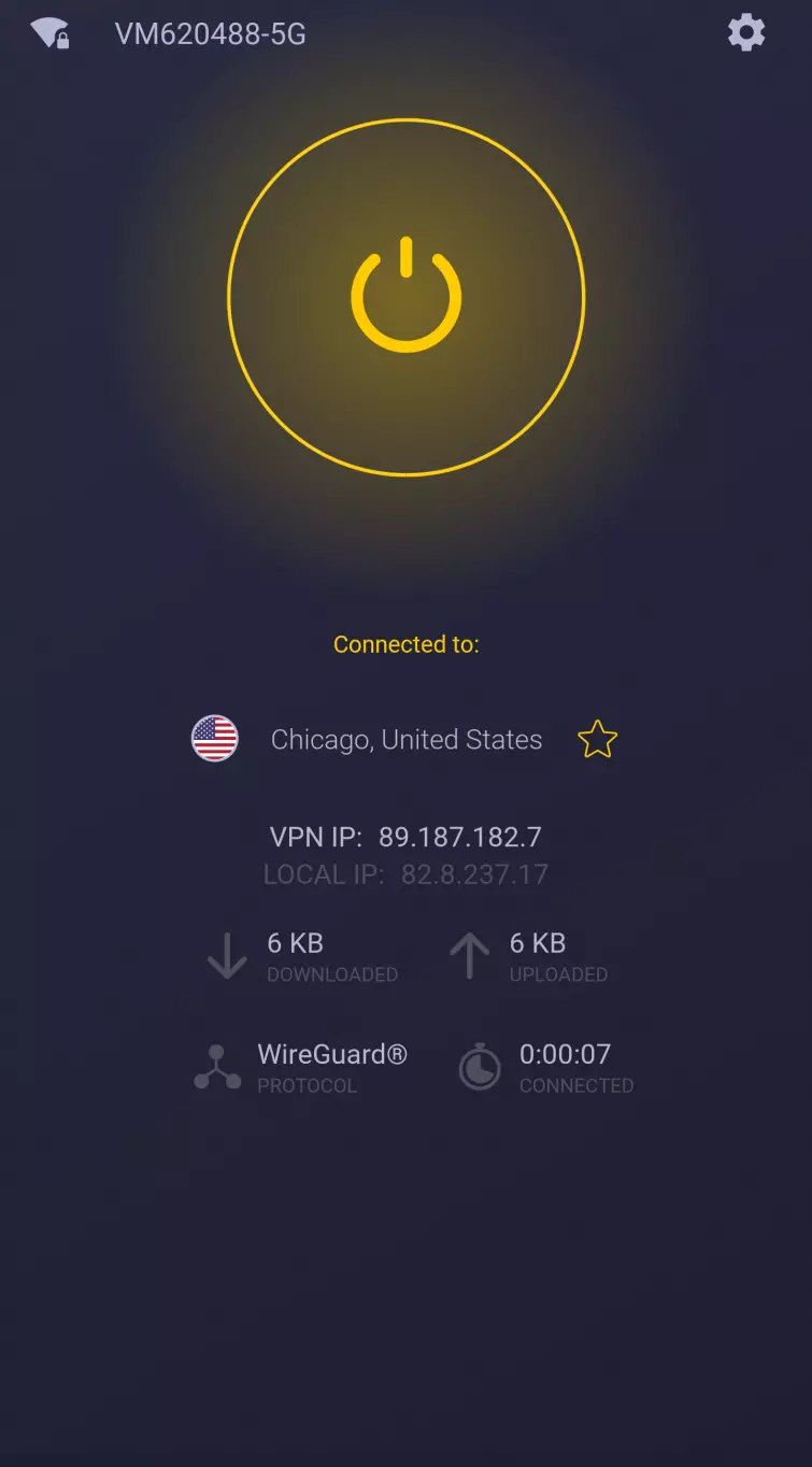 CyberGhost iOS App iPhone 12