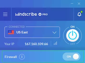 WindScribe VPN app