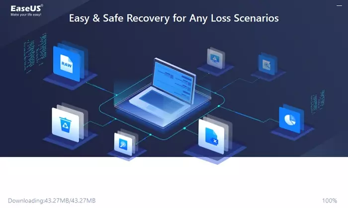 downloading the app from the website