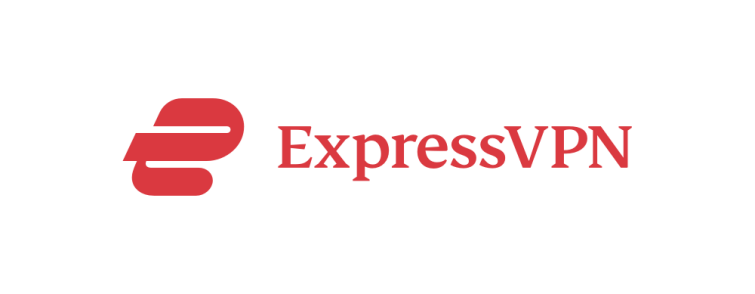 expressvpn horizontal logo red