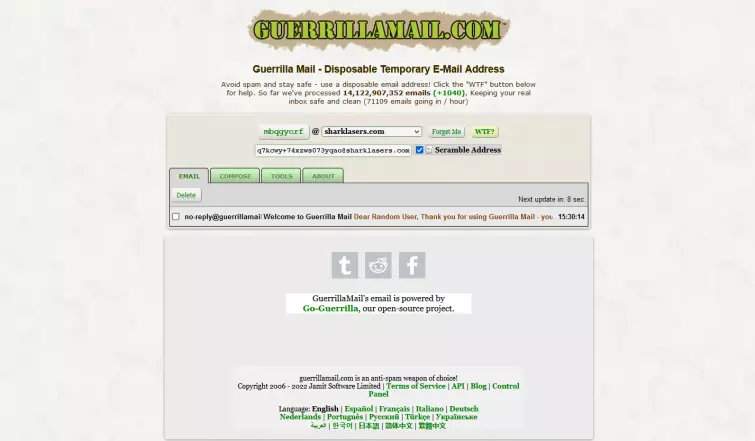 GuerrillaMail