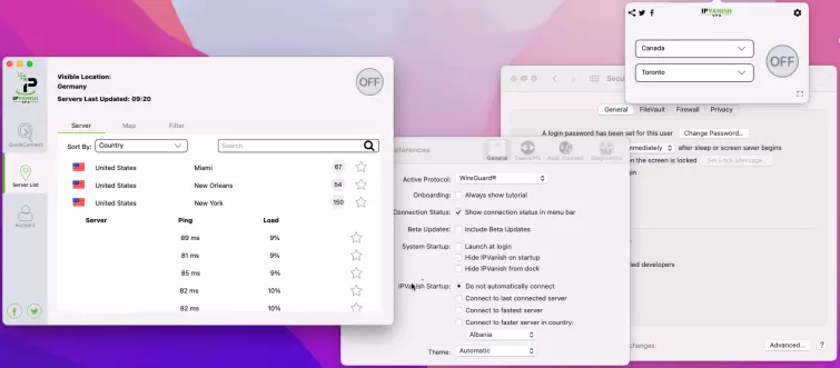 Mac Settings for IPVanish