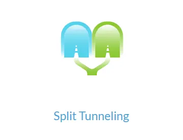 Windscribe VPN offers a split tunneling feature to users.