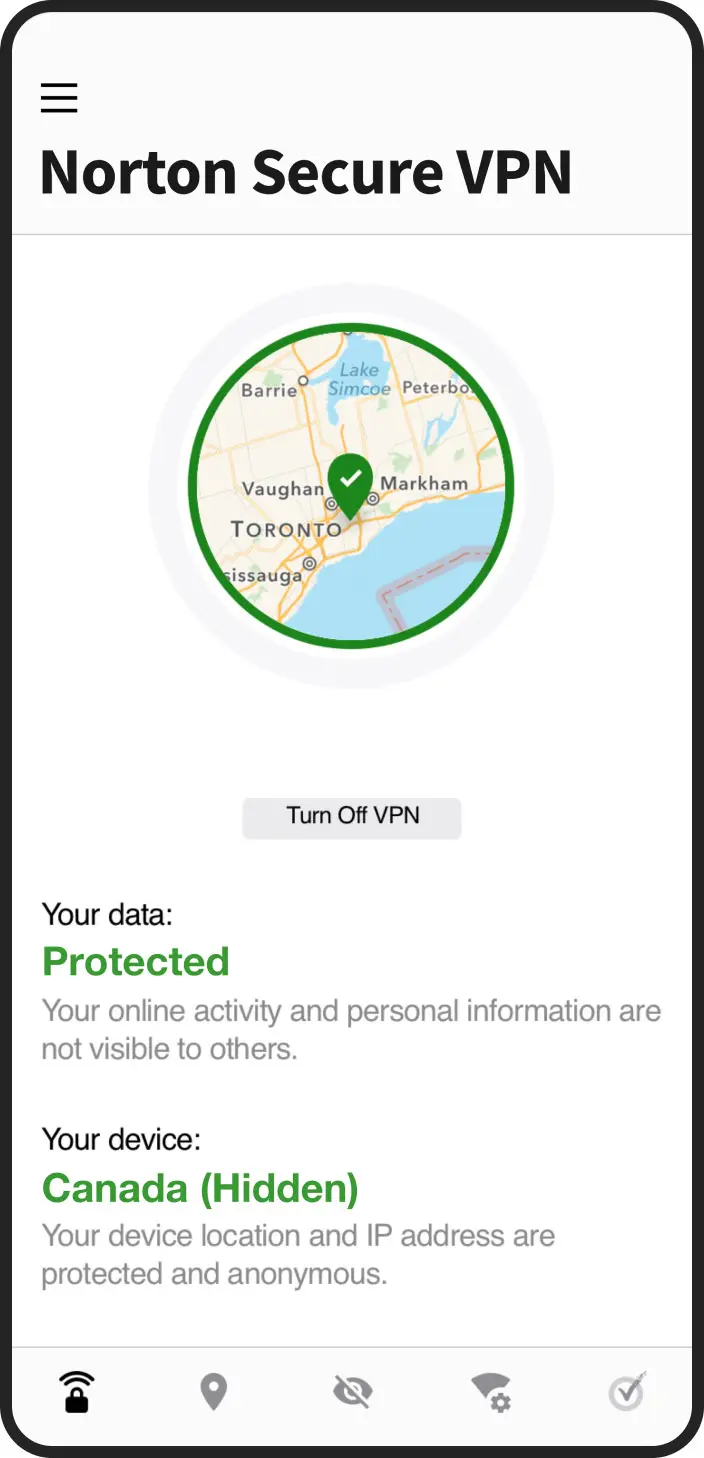 Norton Secure VPN is available on Android.